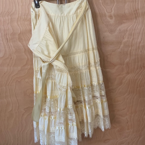 Woman BeBe skirt lace Cotton size extra small - Picture 6 of 7